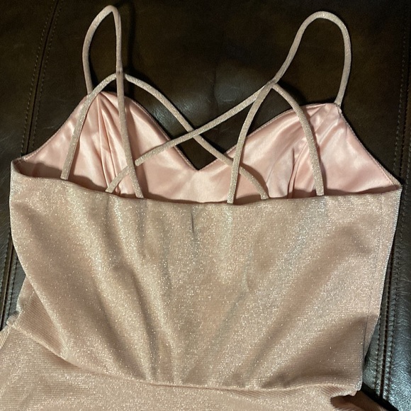 BCX Pink Sparkly Sweetheart Dress - Picture 5 of 9